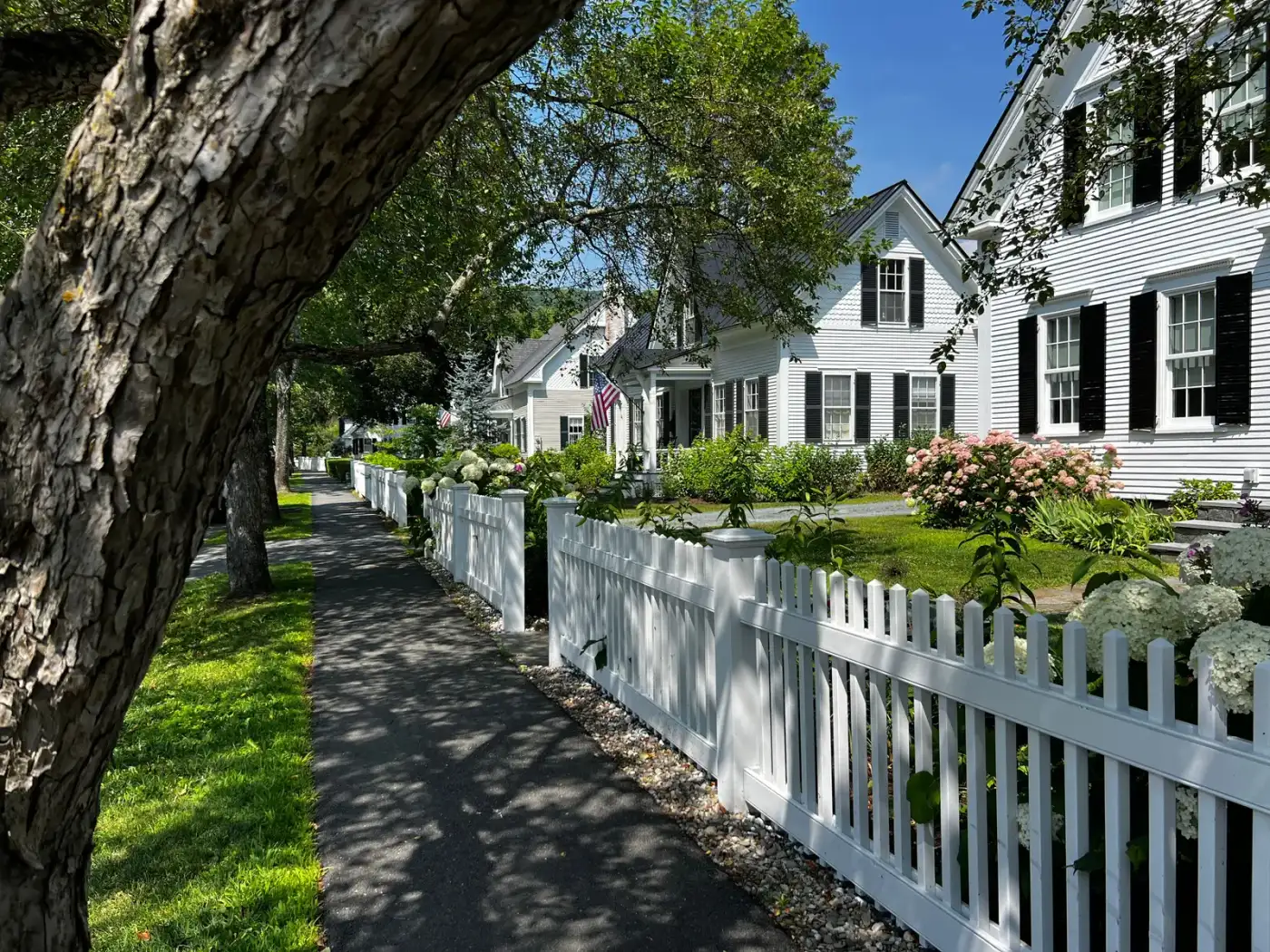 Home maintenance project at a house in Windham, NH